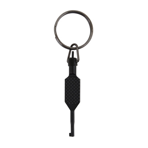 Flat Knurled Swivel Handcuff Key