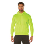 High-Vis Performance Hooded Sweatshirt - Safety Green