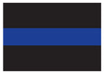 Thin Blue Line Decal