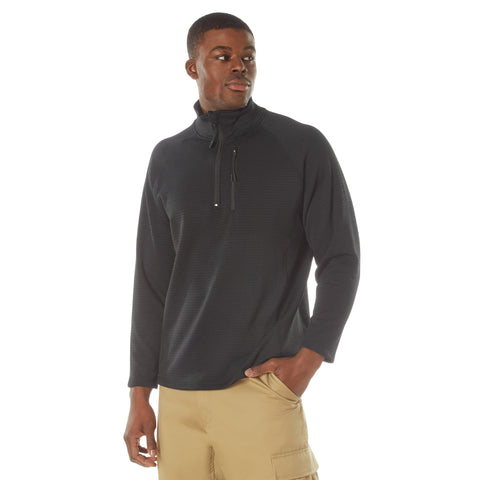 Grid Fleece Pullover