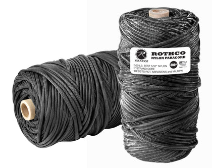 Nylon Paracord 550lb 300 Ft Tube