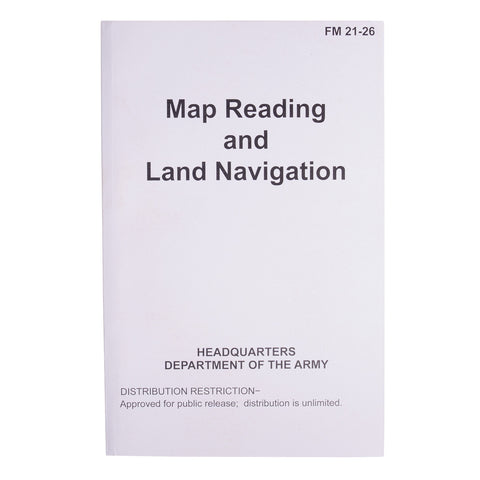 Map Reading and Navigation FM21-26 Manual