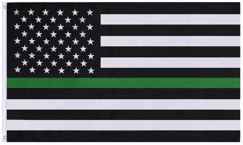 Thin Green Line Flag