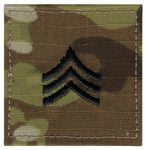 Official U.S. Made Embroidered Rank Insignia - Sergeant