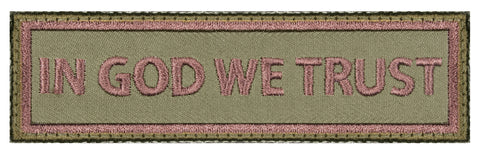 In God We Trust Morale Patch