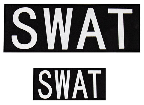 SWAT Patch With Hook Back