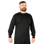 Long Sleeve Henley T-Shirt