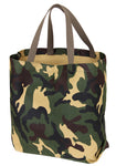 Canvas Camo and Solid Tote Bag