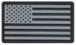 PVC US Flag Patch With Hook Back