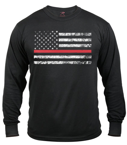 Thin Red Line Long Sleeve T-shirt