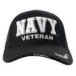 Deluxe Low Profile Military Branch Veteran Cap