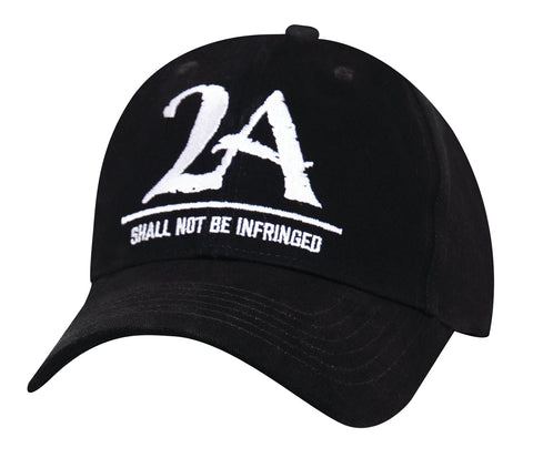 2A "Shall Not Be Infringed" Low Profile Cap - Black