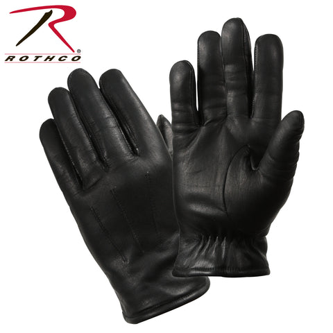 Cold Weather Leather Police Gloves