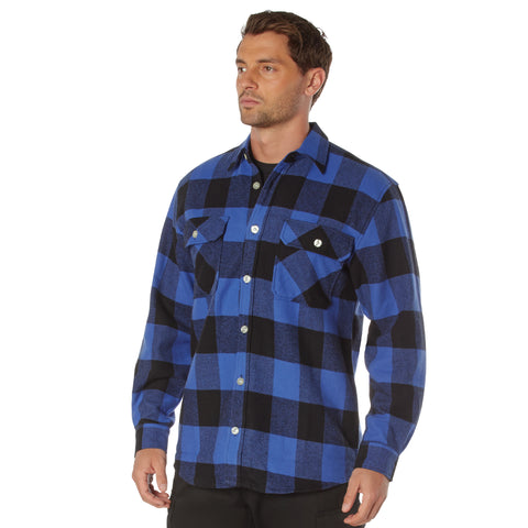 Extra Heavyweight Buffalo Plaid Flannel Shirt