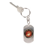 Marines Dog Tag Key Chain