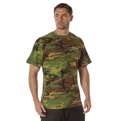 Camo 100% Cotton T-Shirt