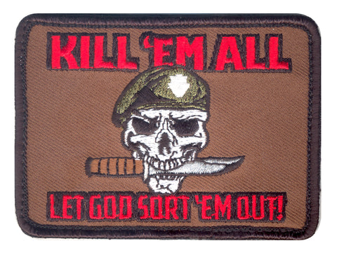 Kill Em All Let God Sort Em Out Morale Patch