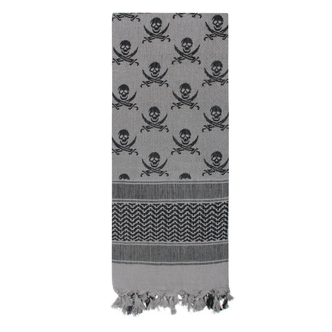 Skulls Shemagh Tactical Desert Keffiyeh Scarf