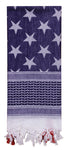 Stars and Stripes US Flag Shemagh Tactical Desert Keffiyeh Scarf