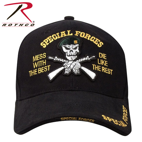 Deluxe Low Profile Special Forces Insignia Cap