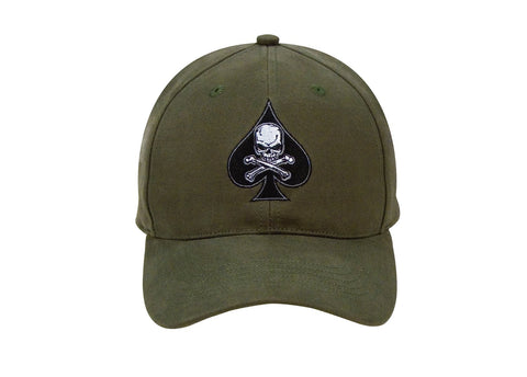 Black Ink Death Spade Low Profile Insignia Cap